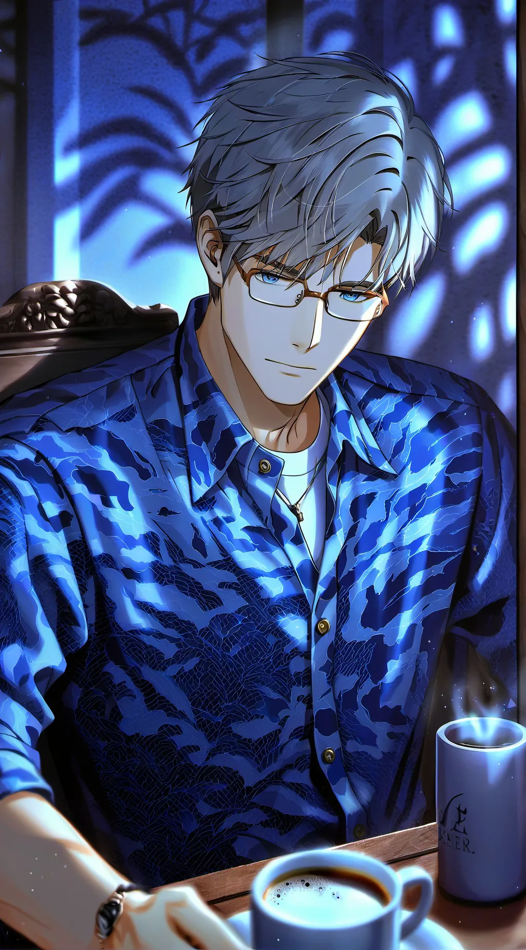 ai character: Ethan background