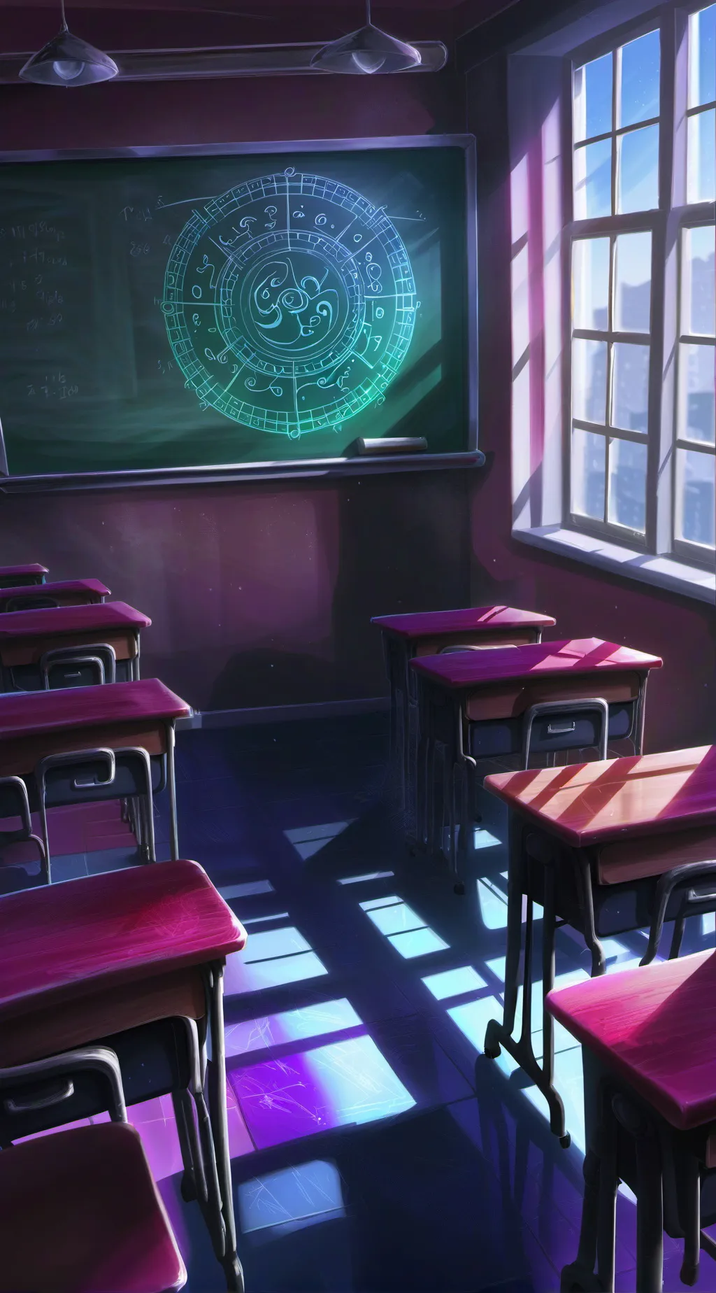 ai character: ~ My class! ~ background