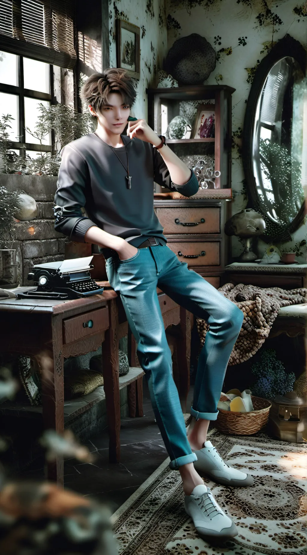 ai character: roomate background