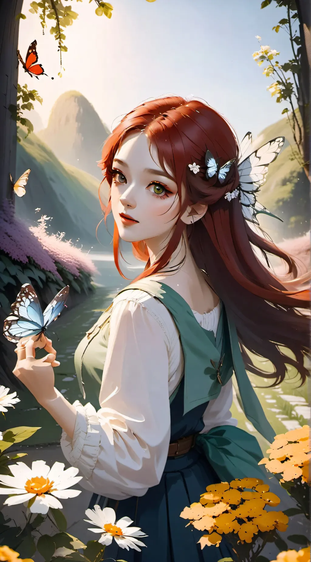 ai character: Elara background