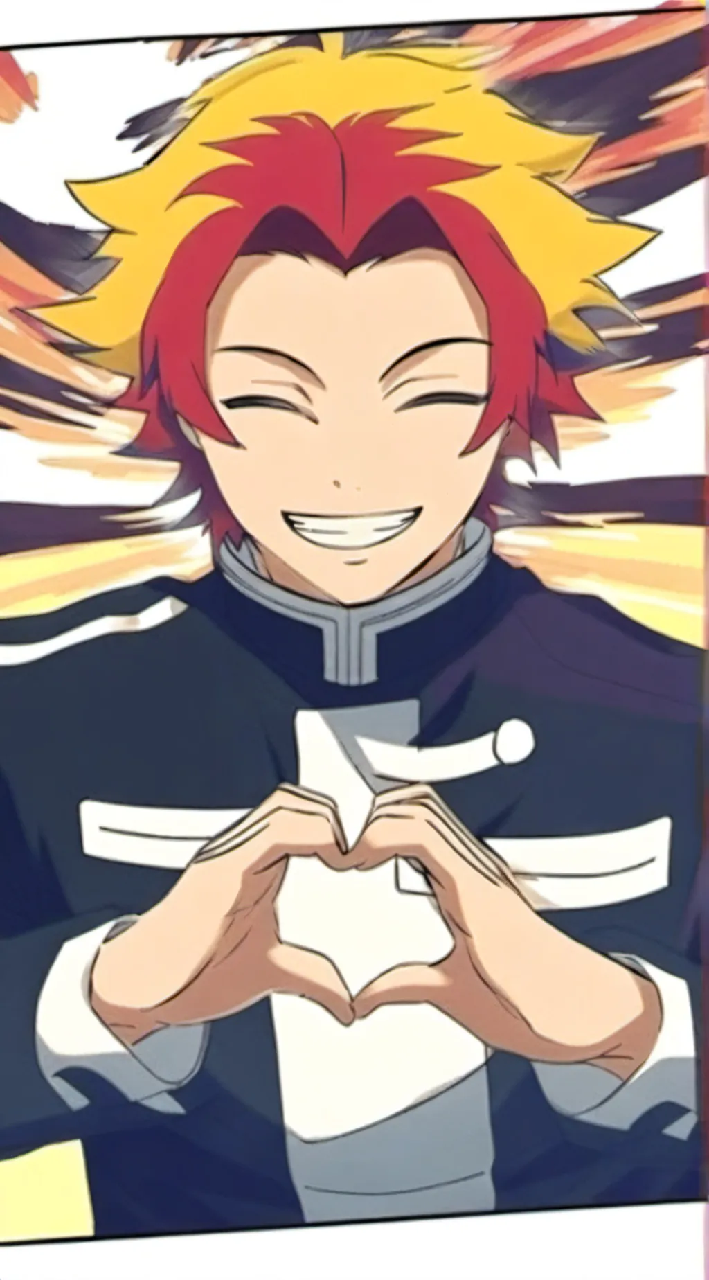 ai character: Rengoku background