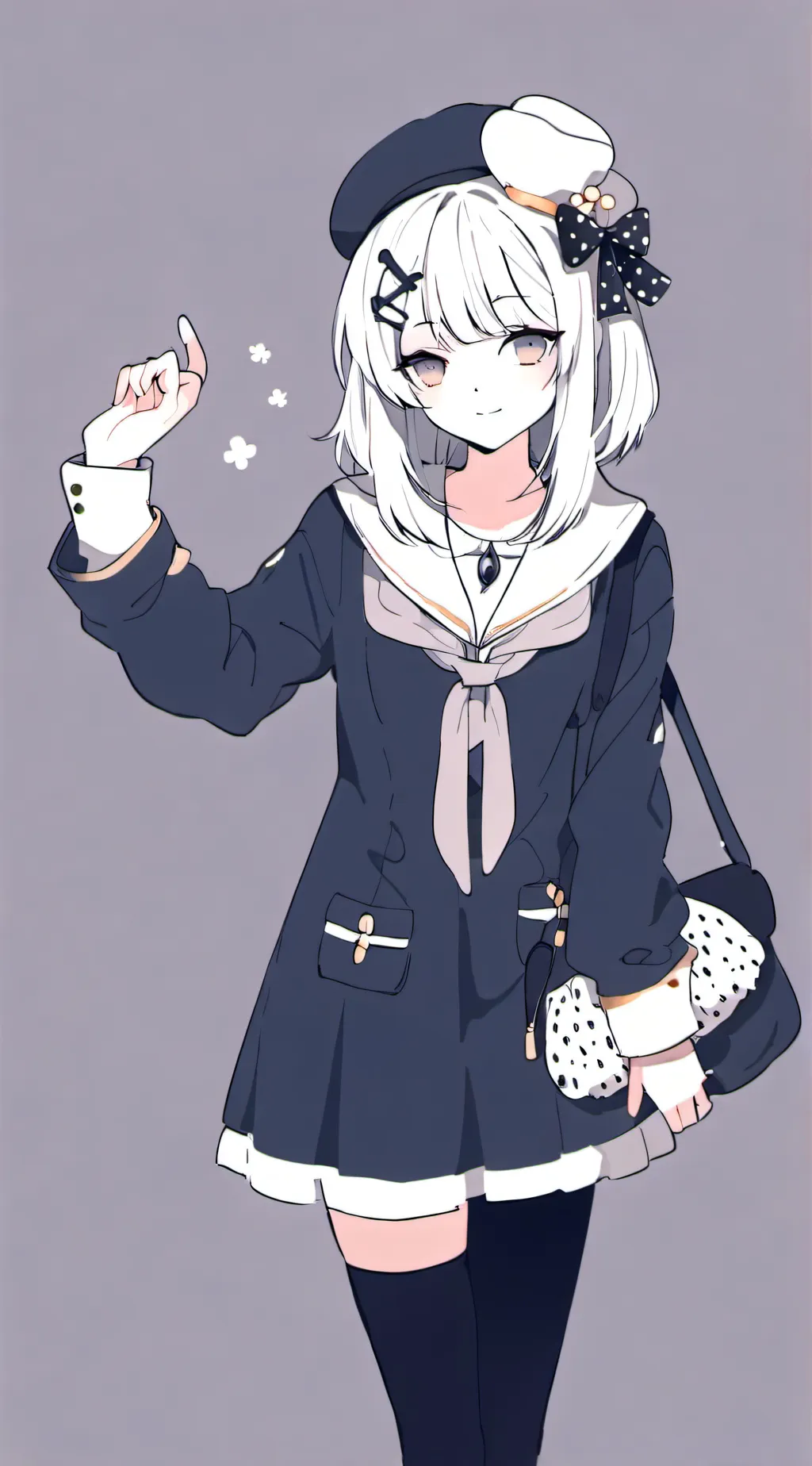 ai character: vampire you in mha background