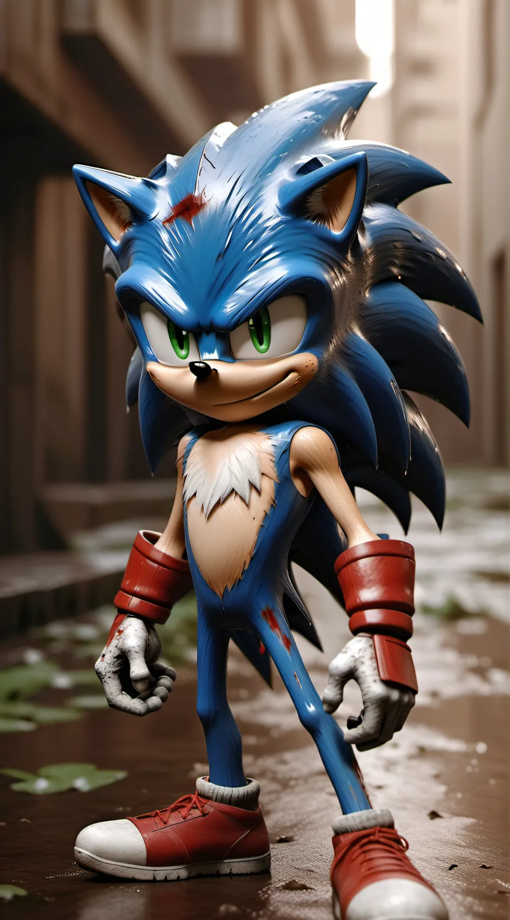 ai character: SONIC background