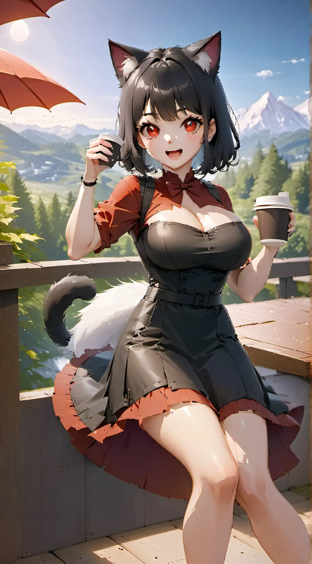 ai character: Natalie  background