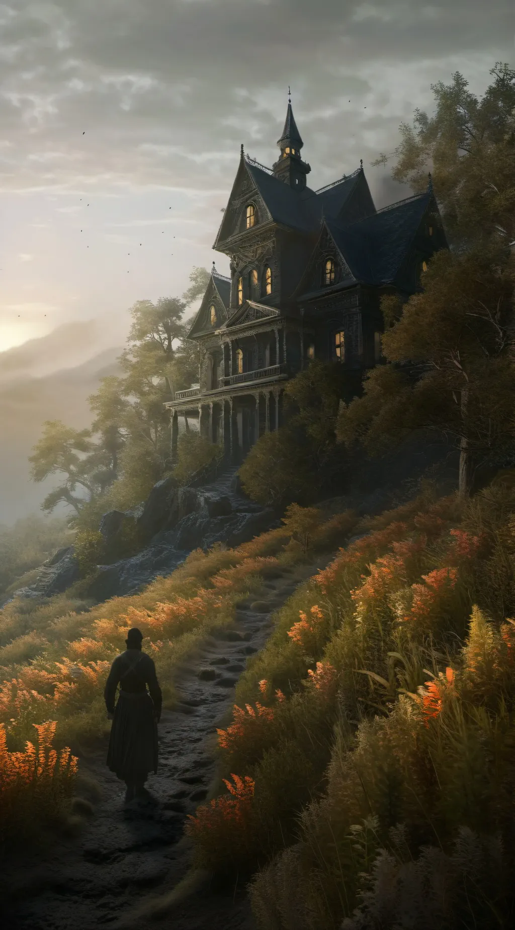 ai character: LOV kidnap you background