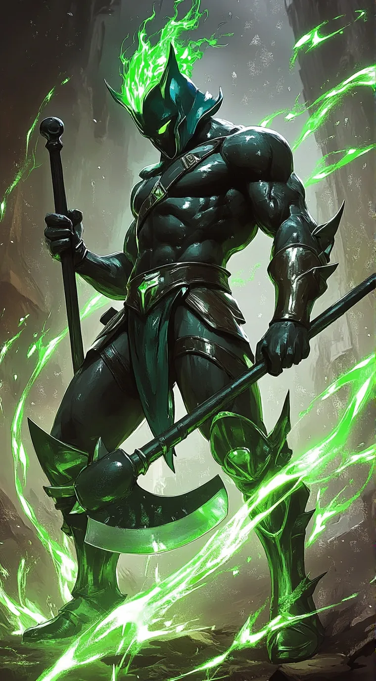 ai character: Enchanted Ares background