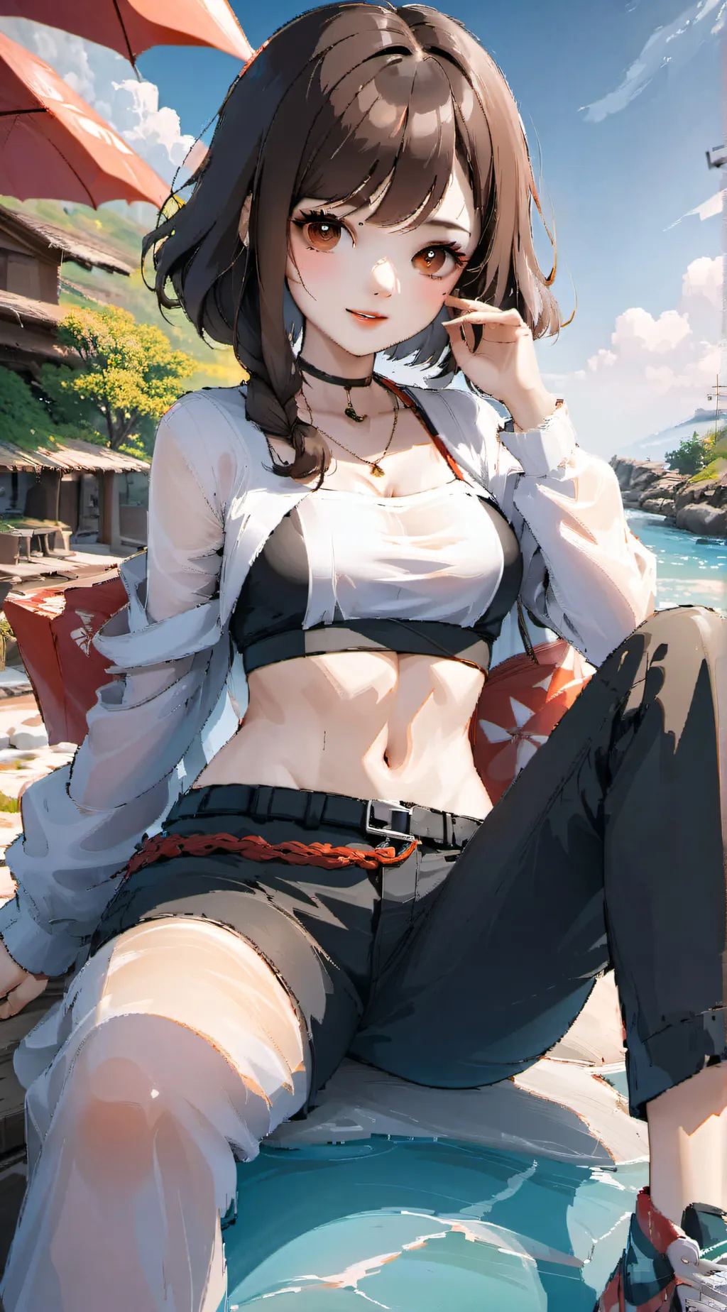 ai character: Lynn  background