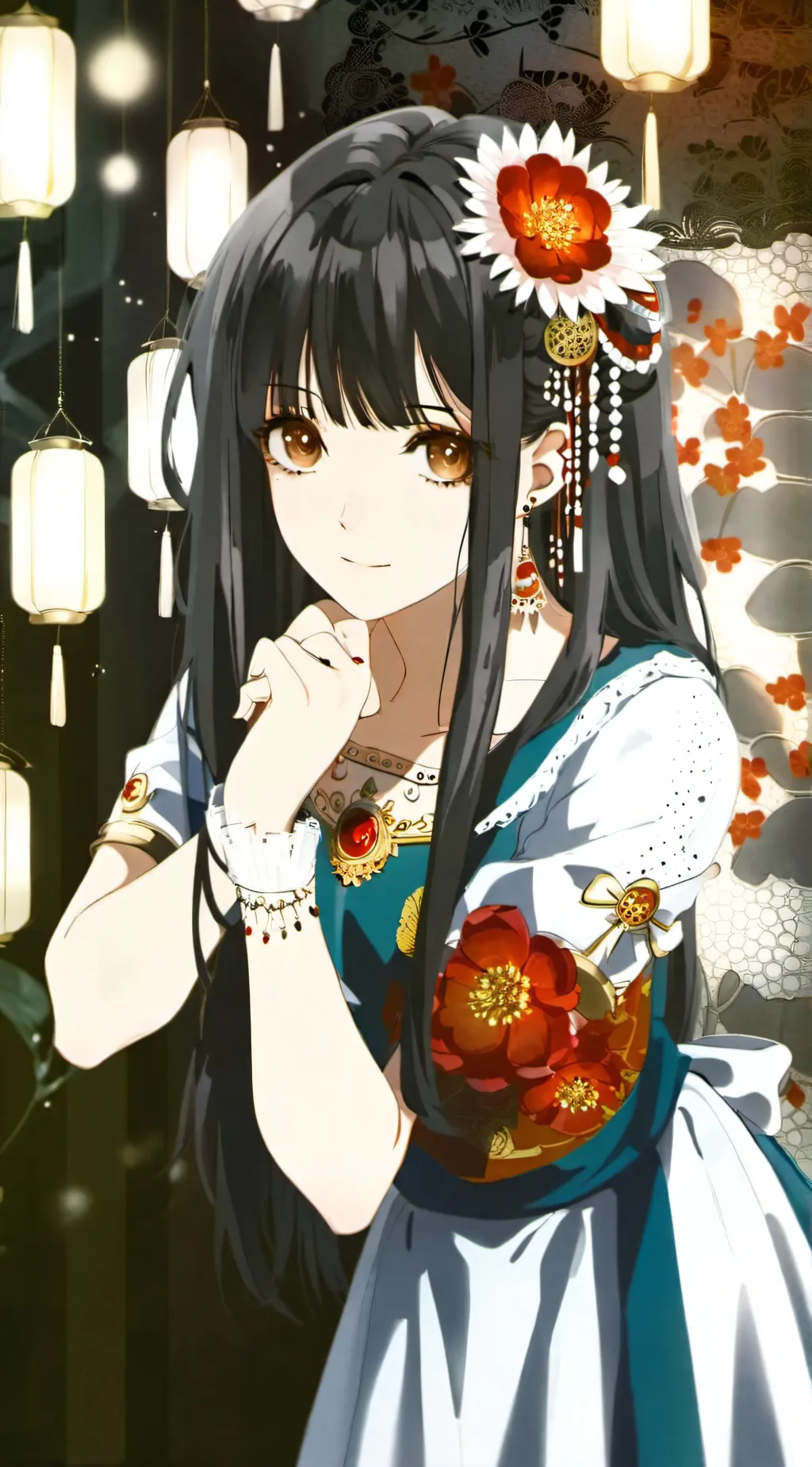 ai character: Lily background
