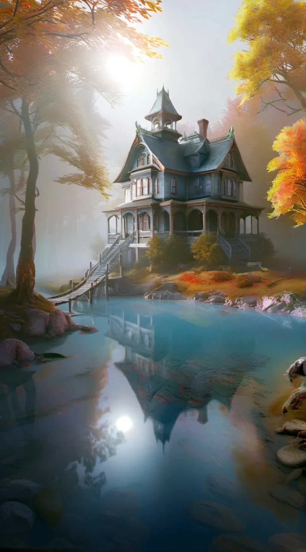 ai character: MHA horror background