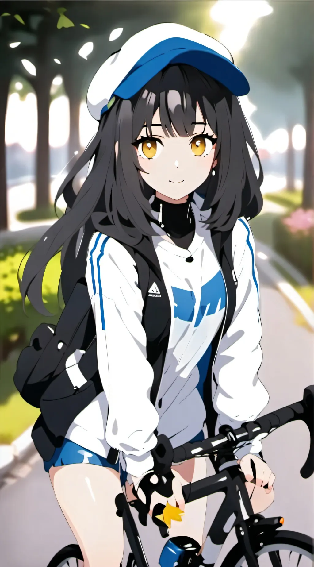 ai character: Motercycle mha  background