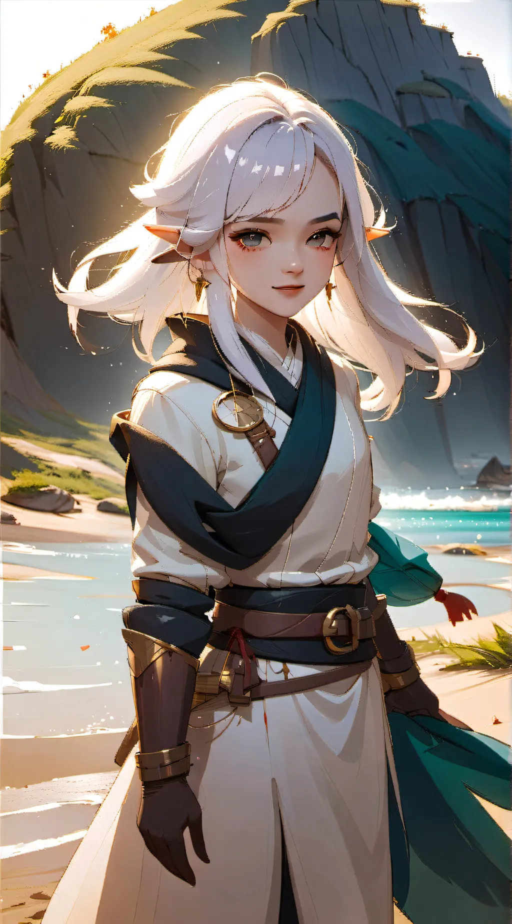 ai character: Rayla  background