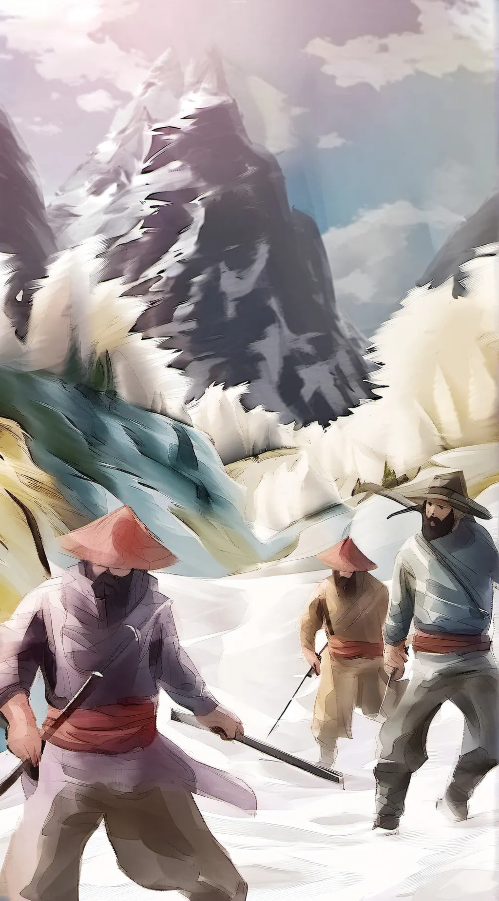 ai character: rose background