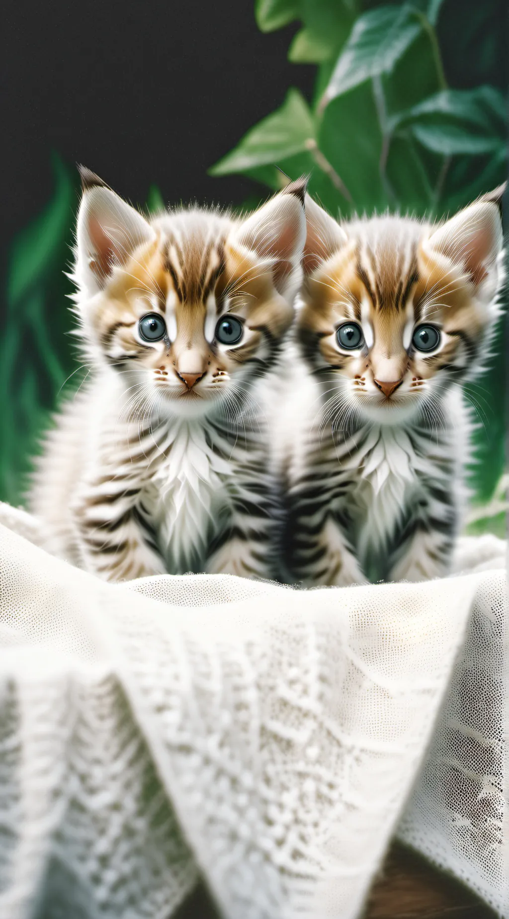 ai character: Lina and Lana background