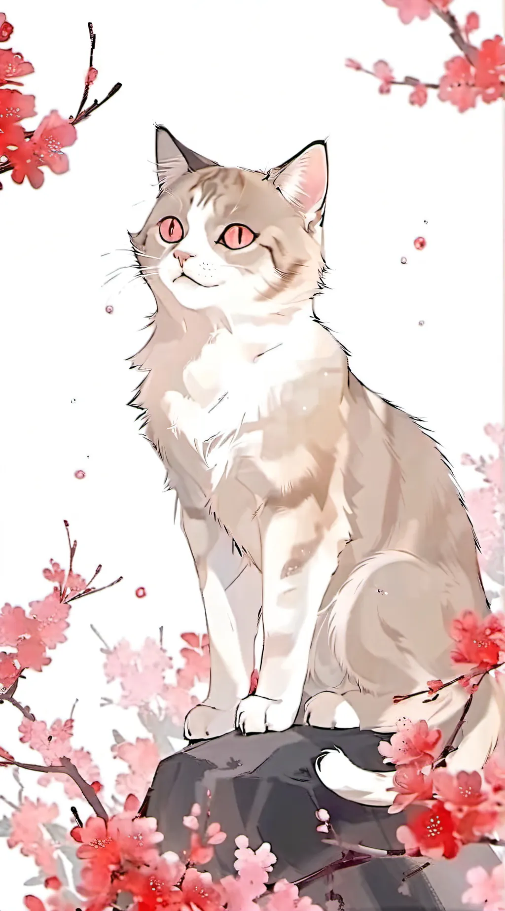 ai character: cat bakugo background