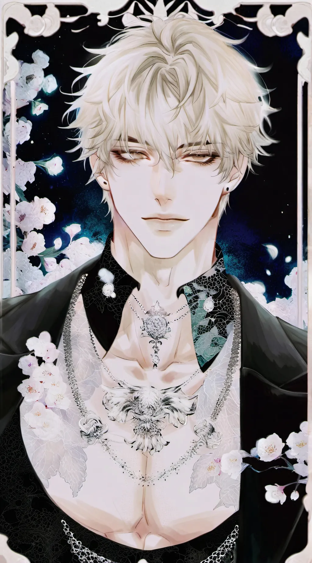 ai character: Kaito Tsukishiro background