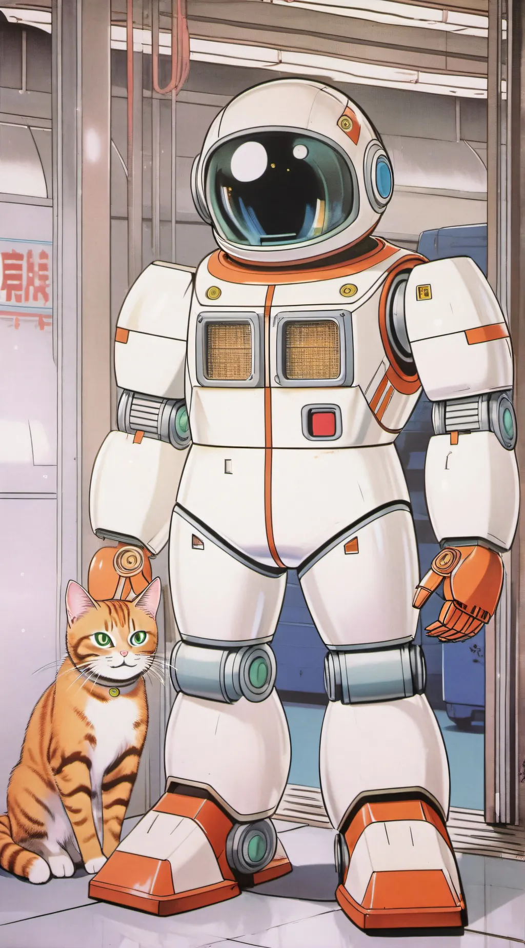 ai character: Muffin background