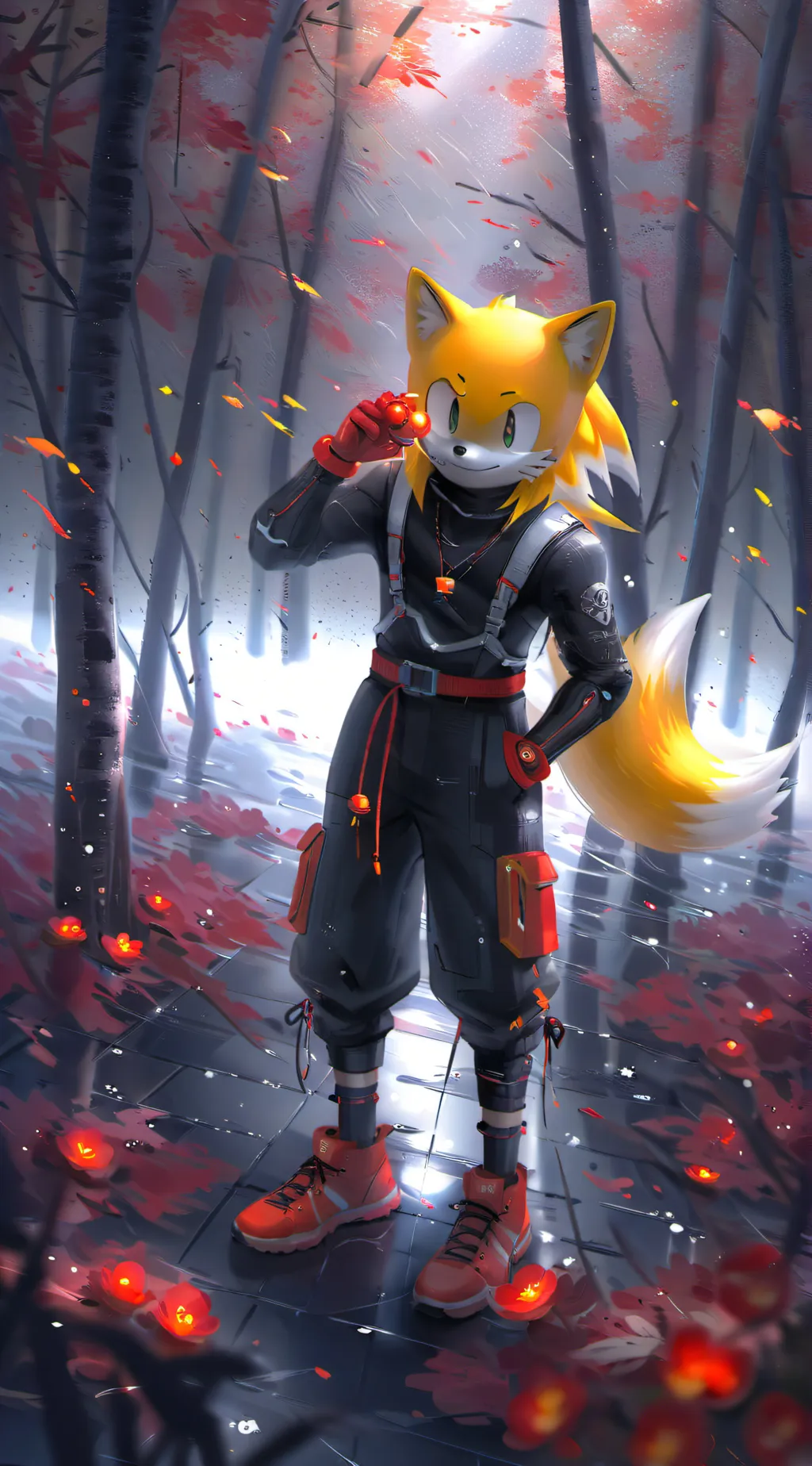 ai character: tails doll background