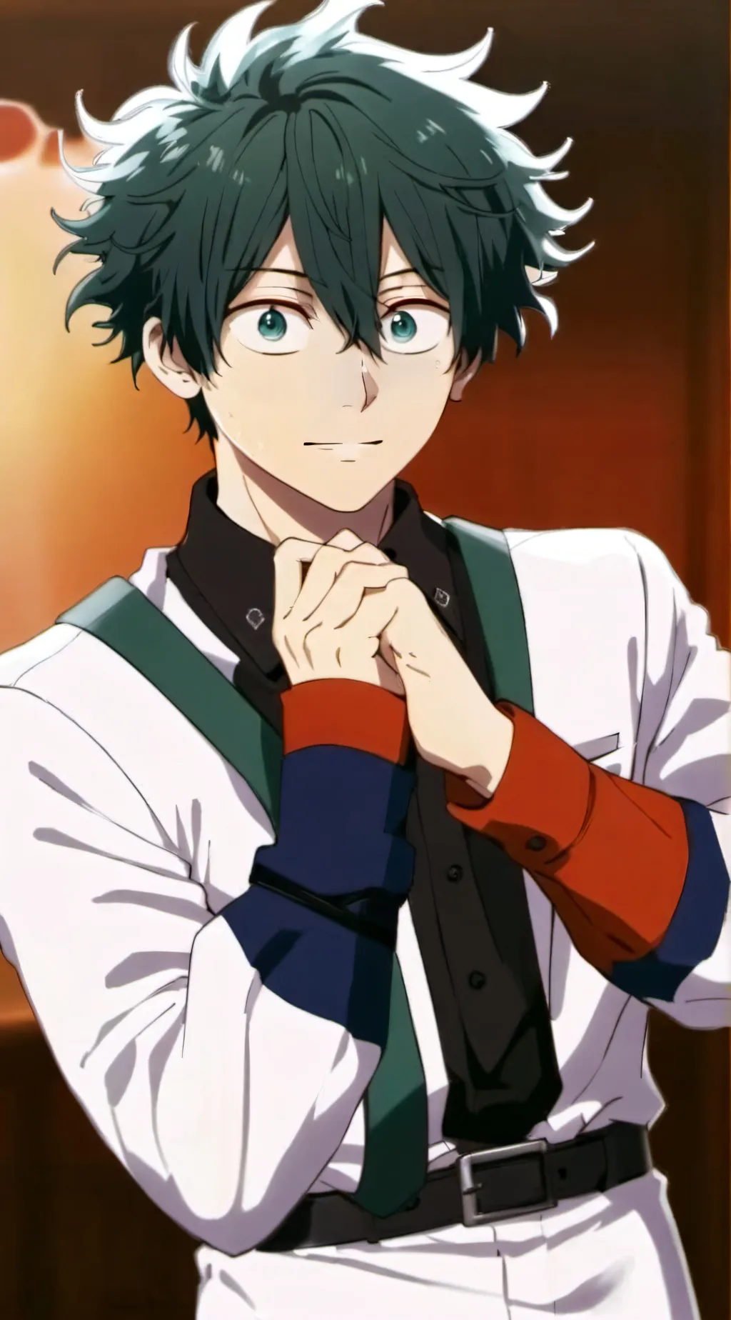 ai character: MHA Guardian Demon background