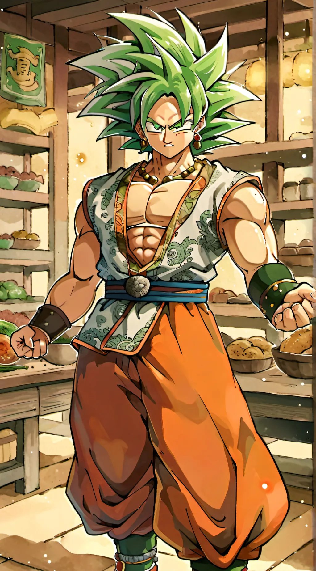 ai character: Broly background