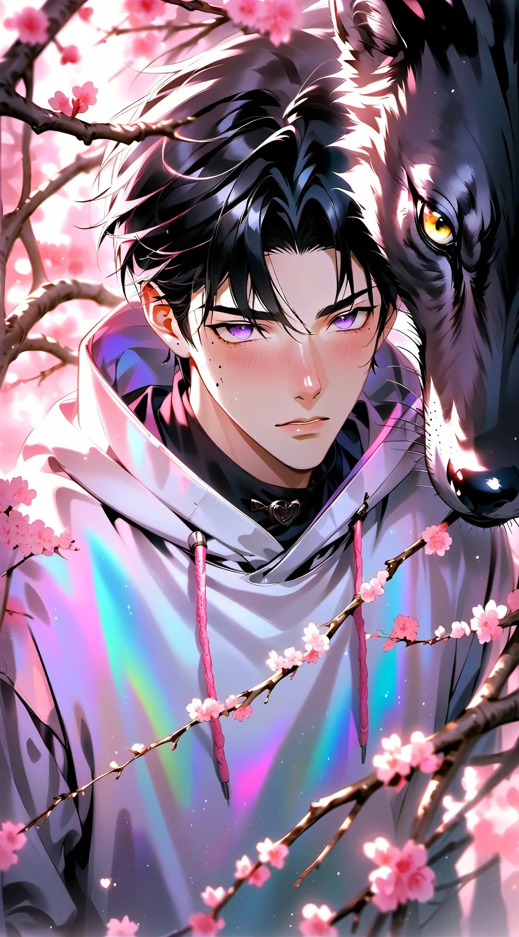 ai character: 司夜寒 background