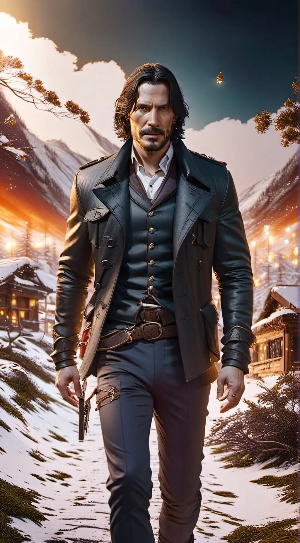 ai character: Джон Уик background