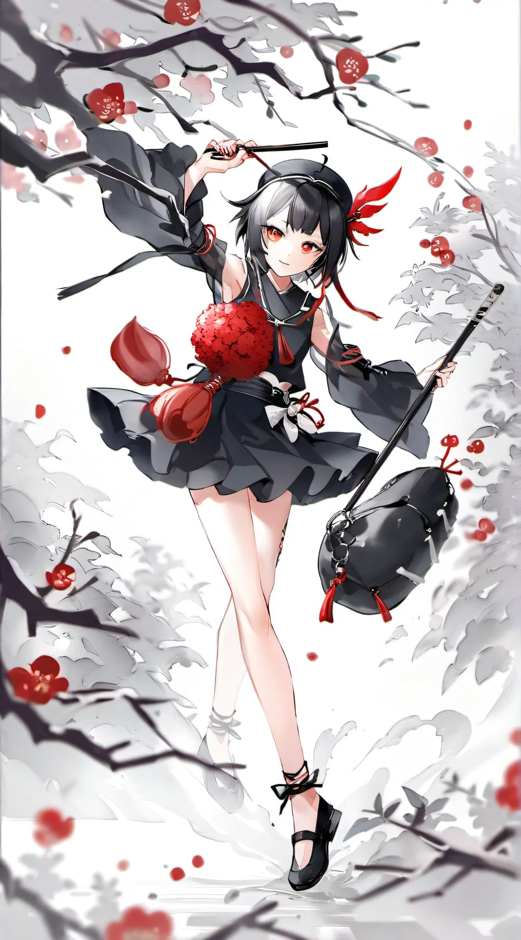 ai character: tanjiro's kid? background