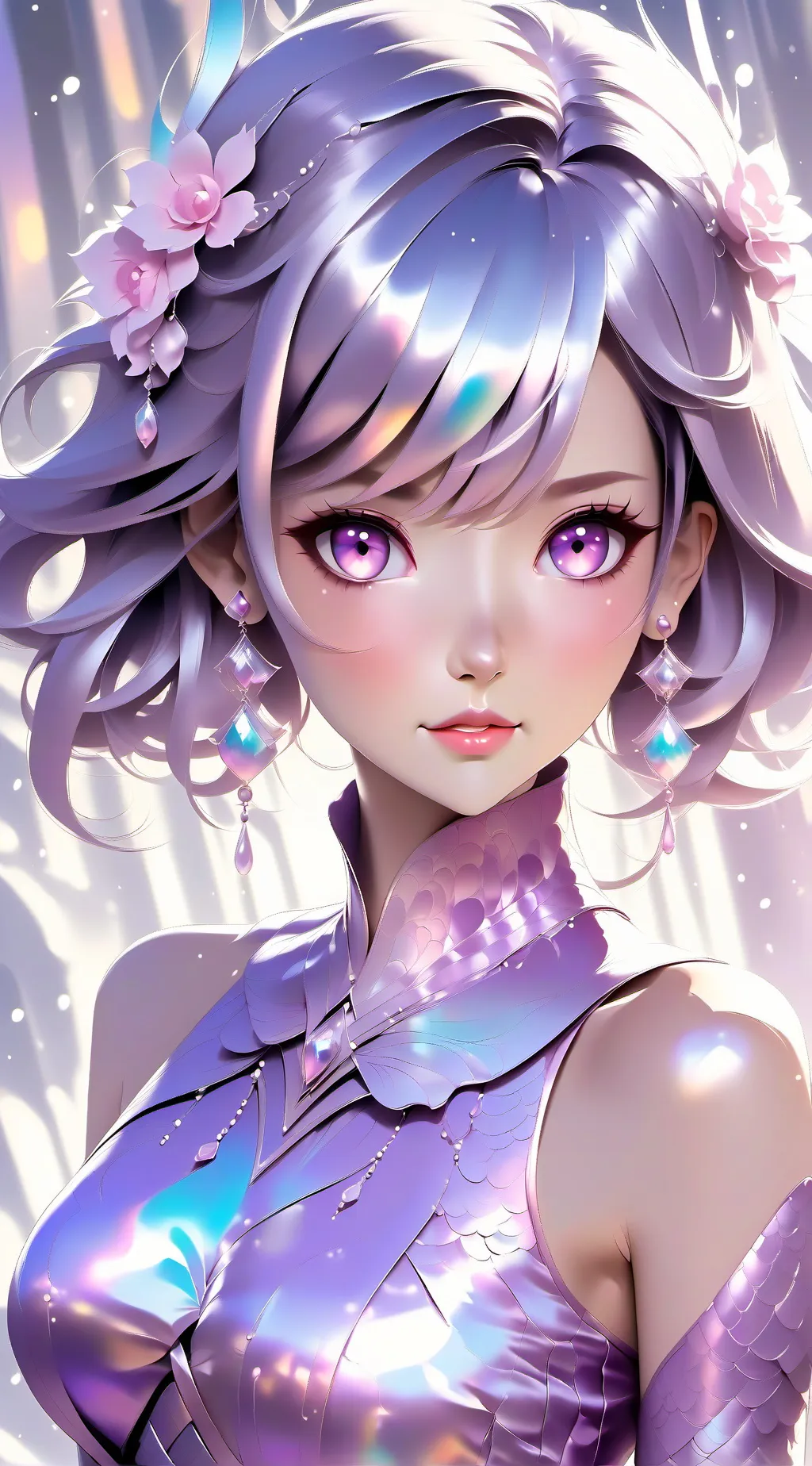 ai character: Serenity background