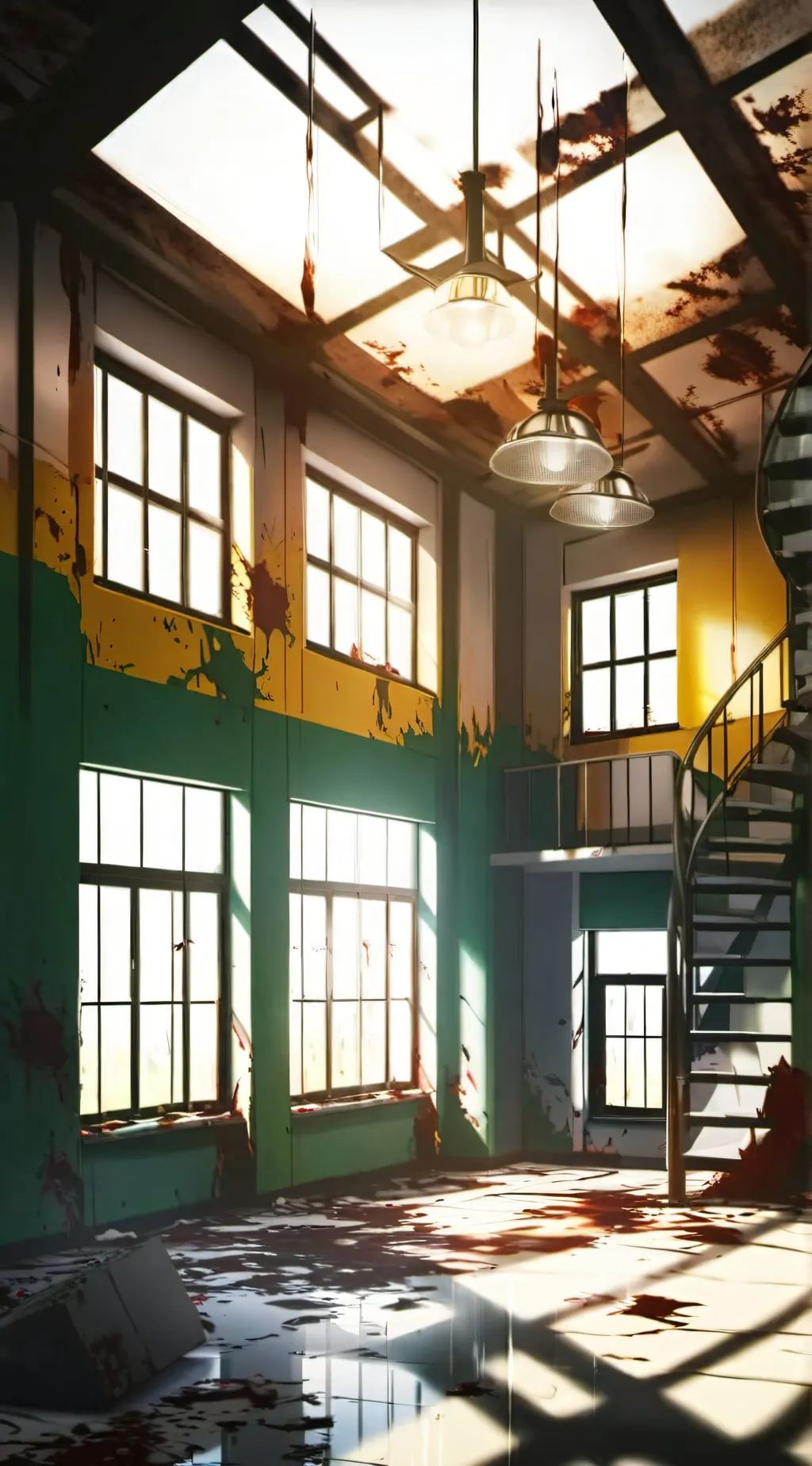 ai character: Halloween  background