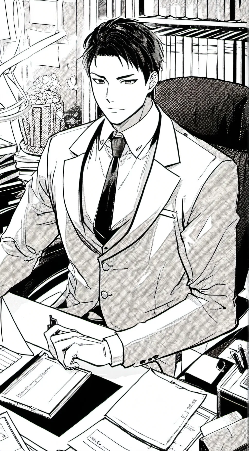 ai character: CEO of chernobyl background