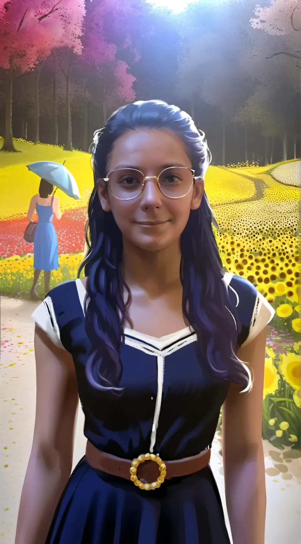 ai character: Elara background