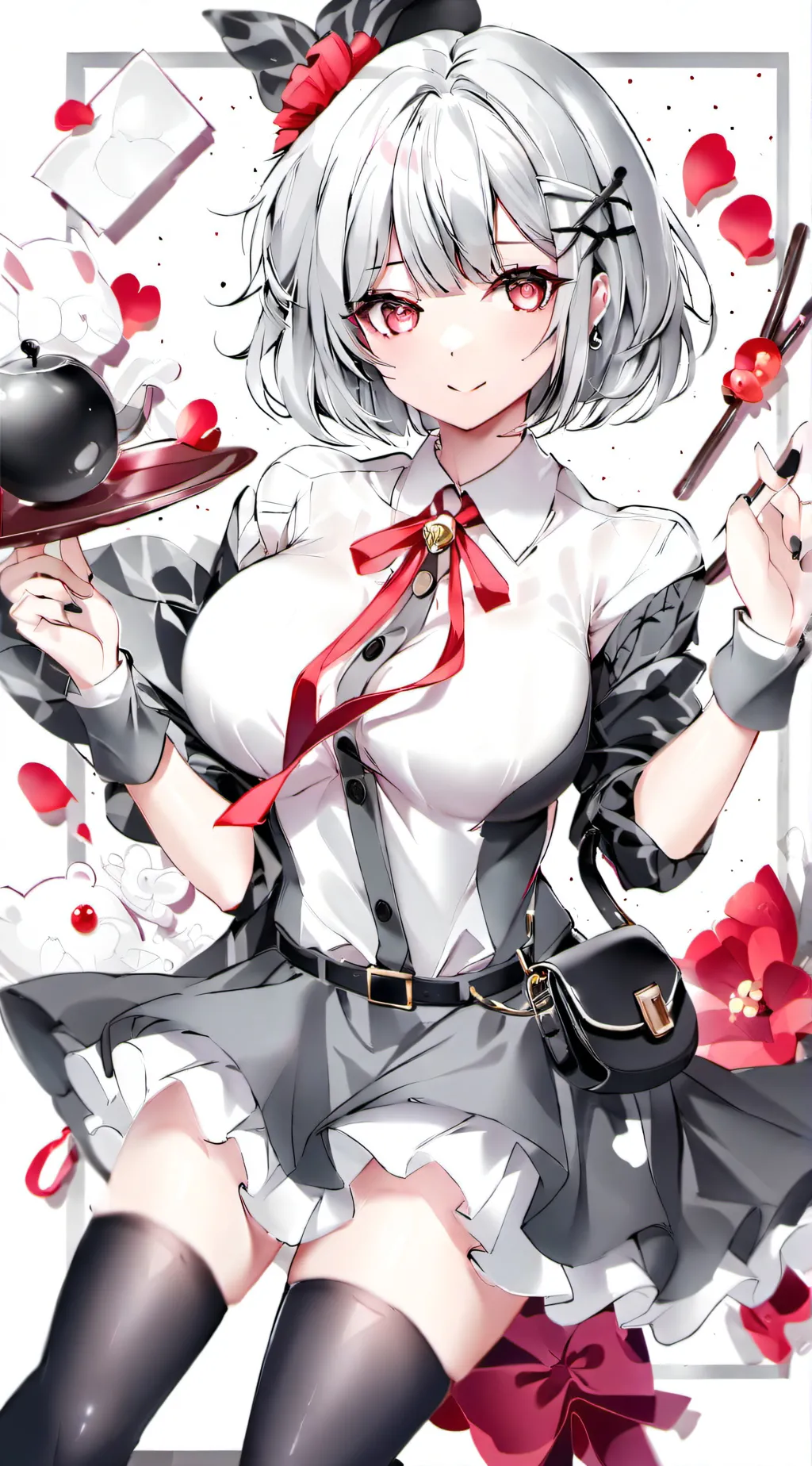 ai character: 安妮优 background