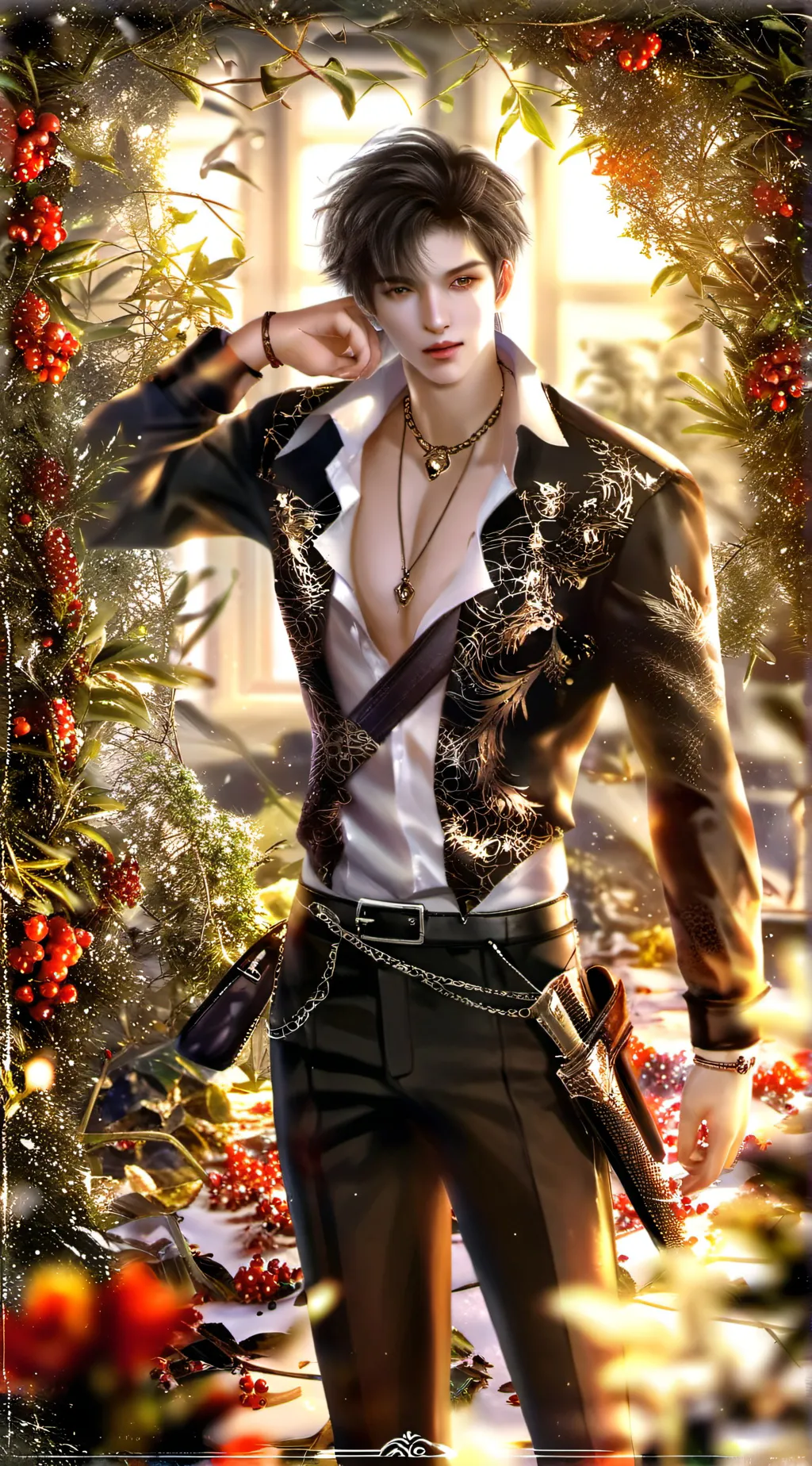 ai character: lucas background