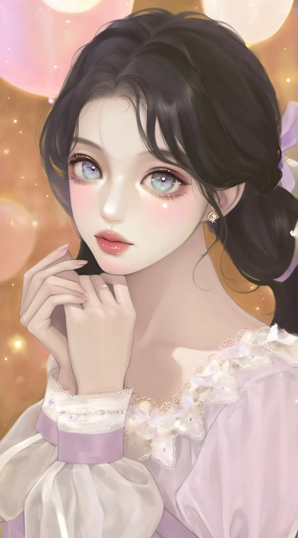 ai character: Grace ◇ background