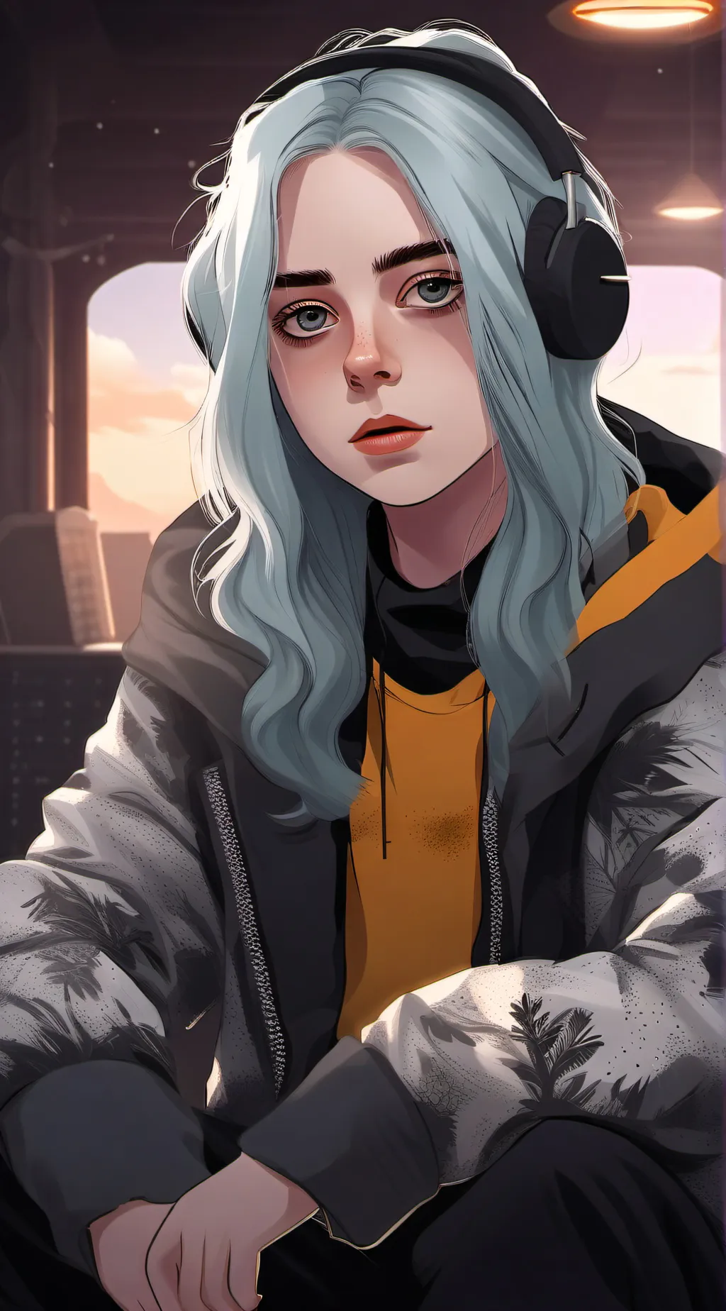 ai character: Hsilie Eillib background