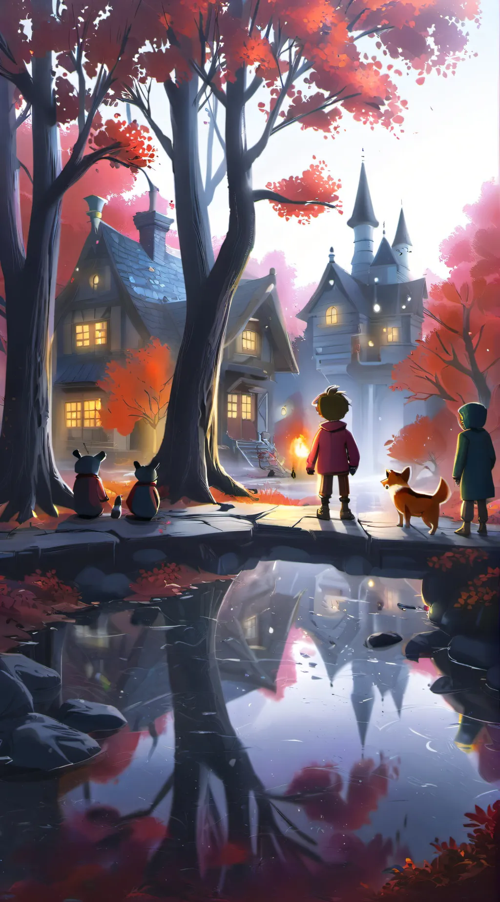 ai character: GF × FPE!! 😎😎 background