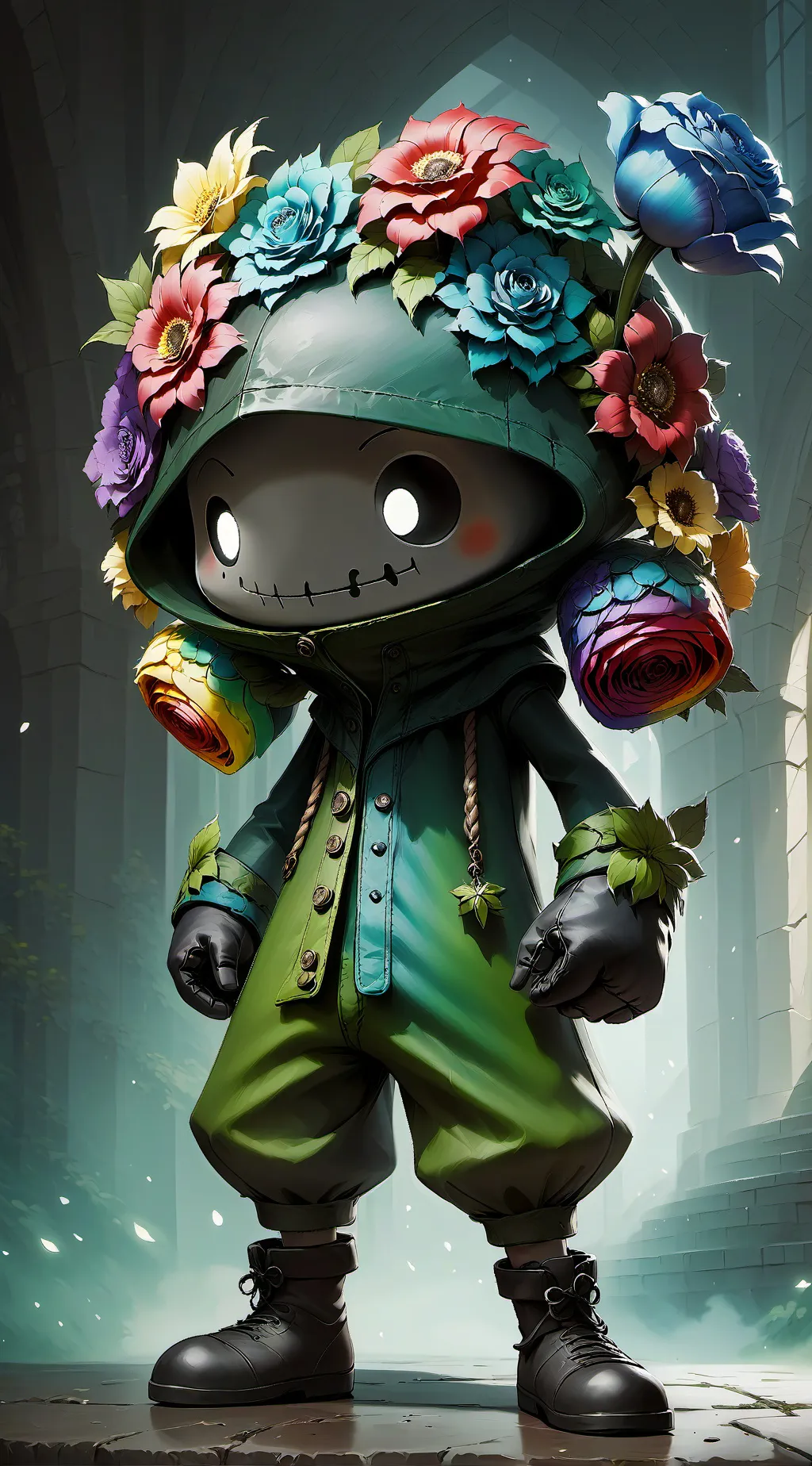 ai character: DW Infection background