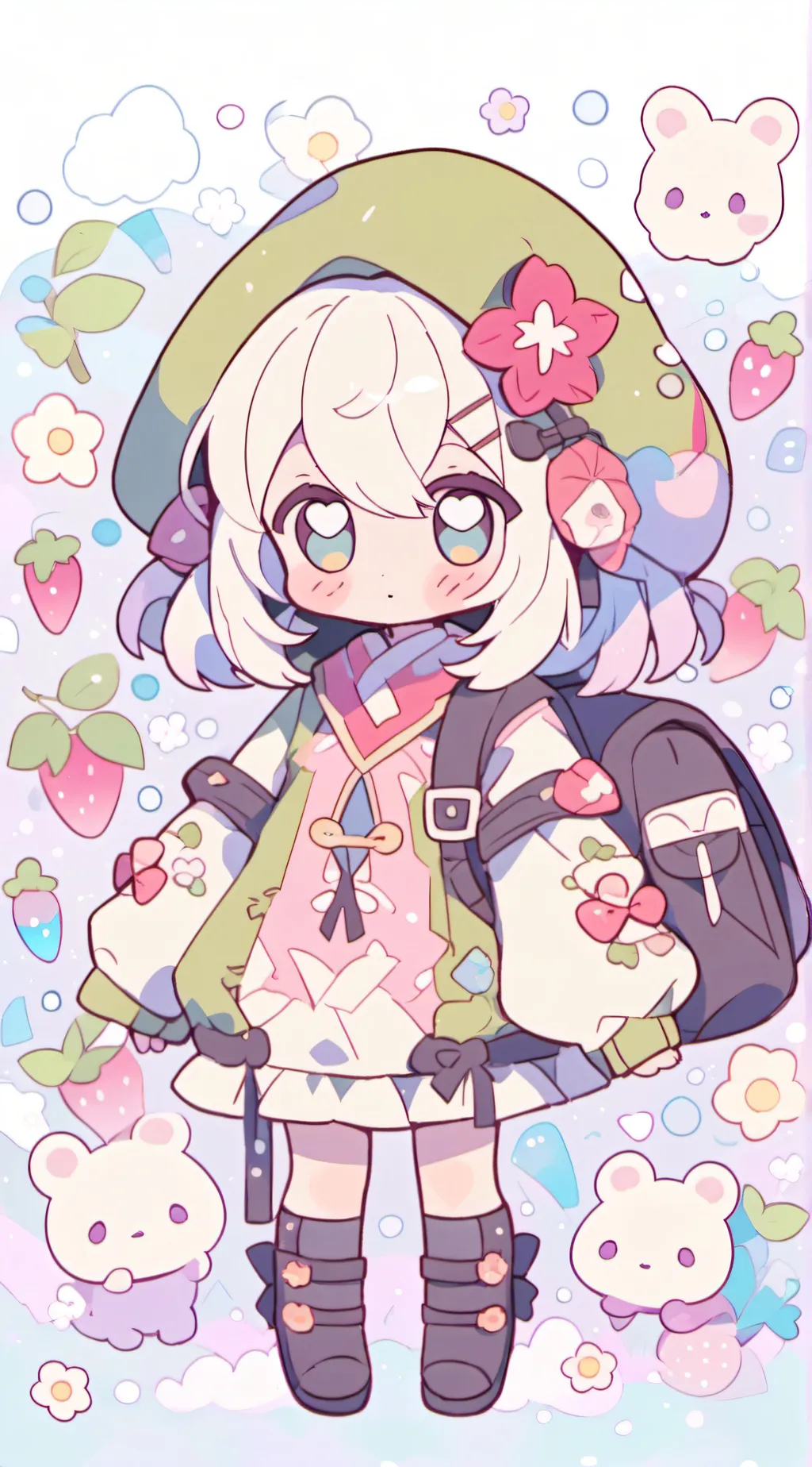 ai character: Amanda background