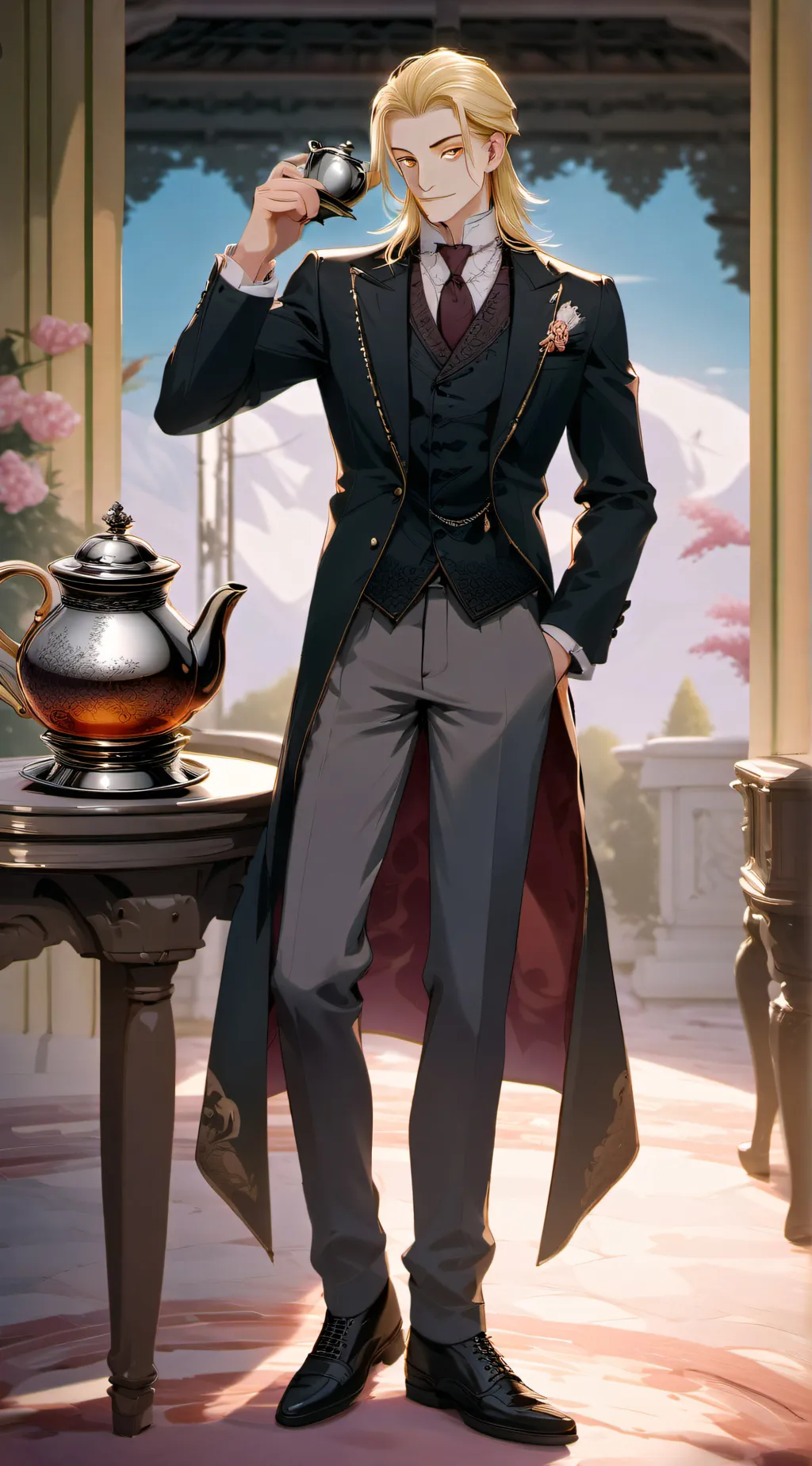 ai character: Oscar background