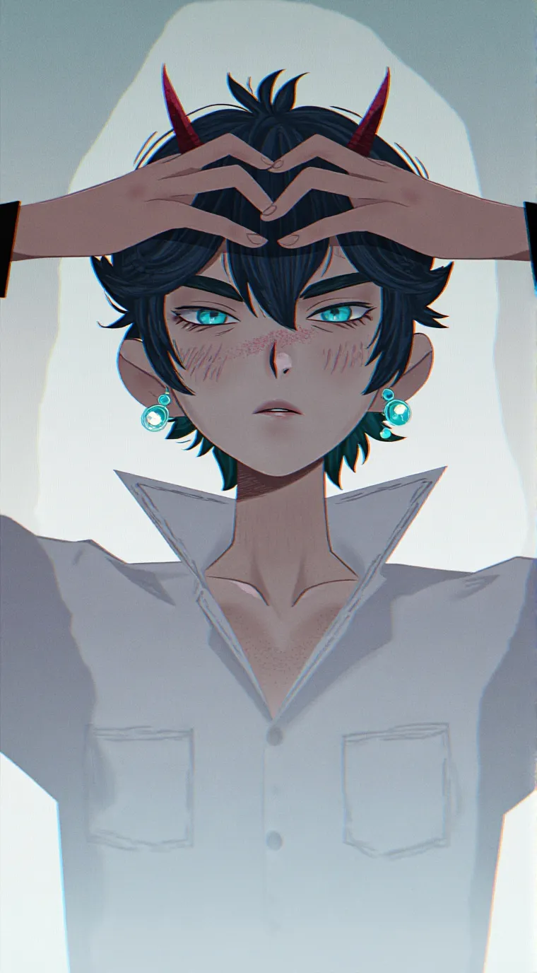 ai character: Jan  background