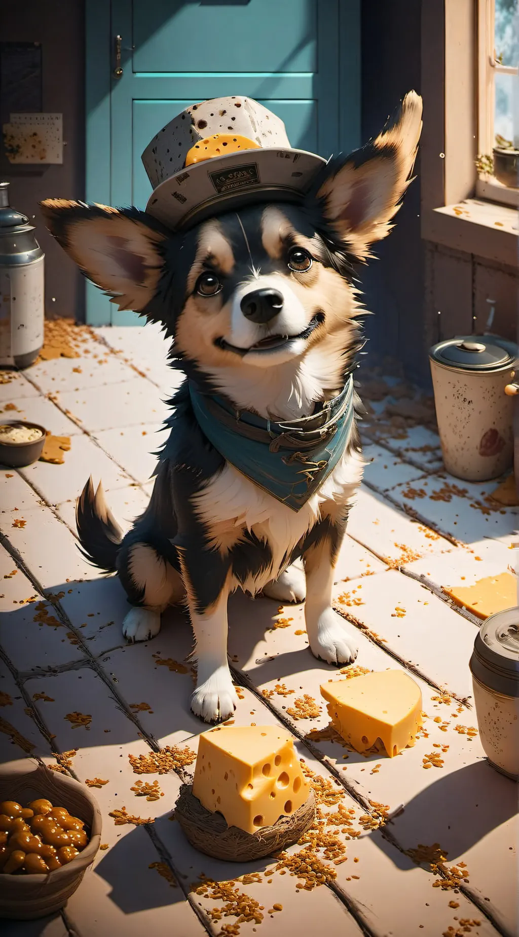 ai character: The Cheese Tax background