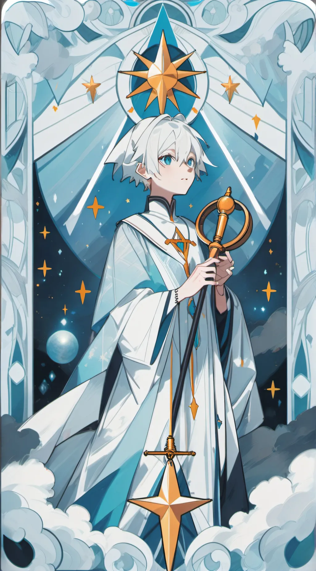 ai character: MD  background