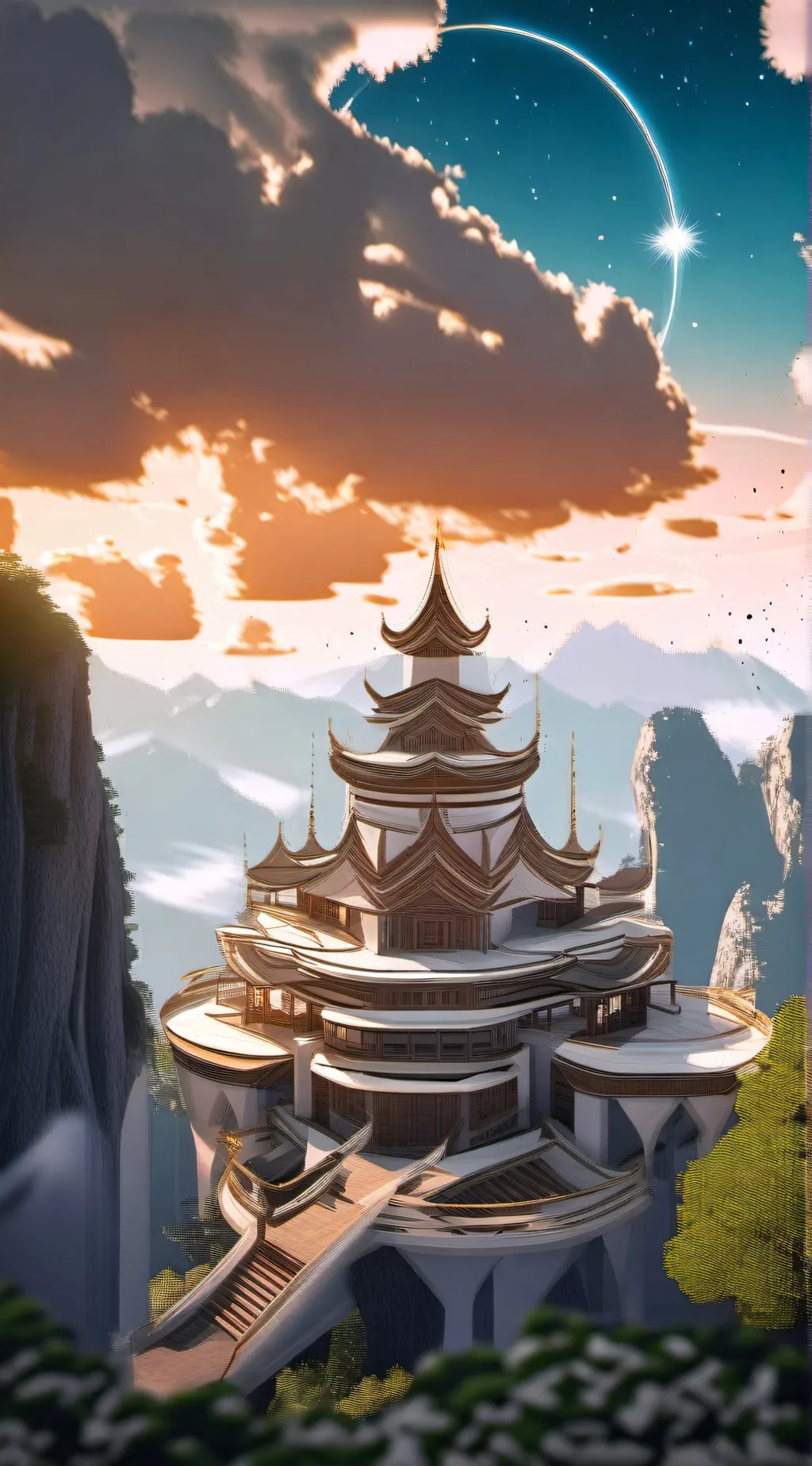 ai character: Cultivation World background