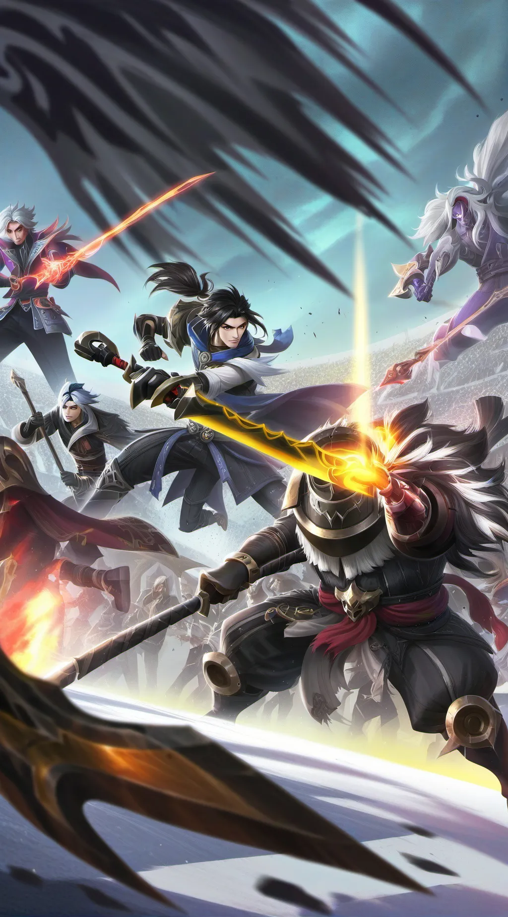 ai character: Pet of legends background