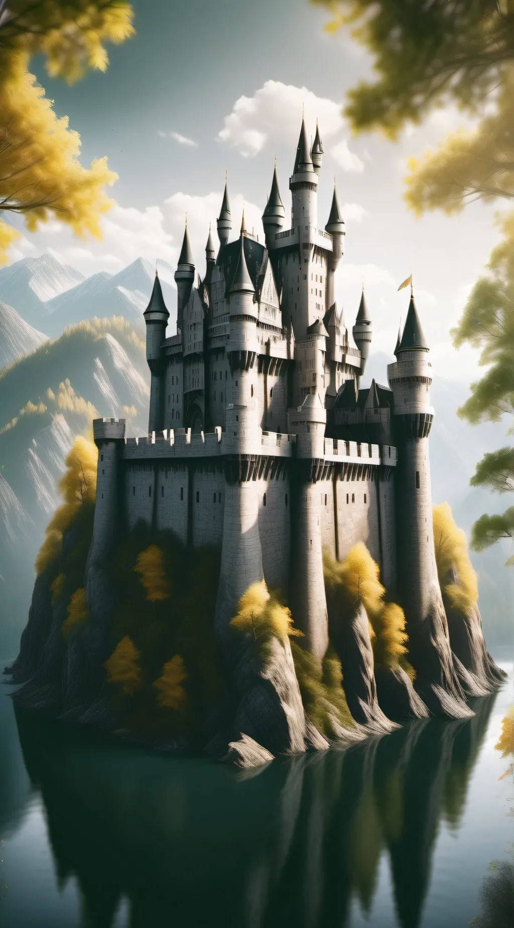 ai character: Hogwarts background