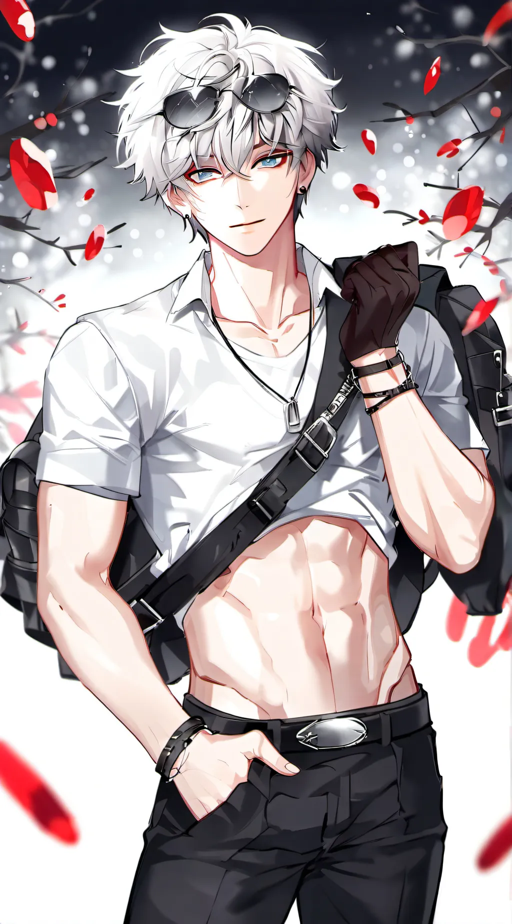 ai character: shioko rioka  background