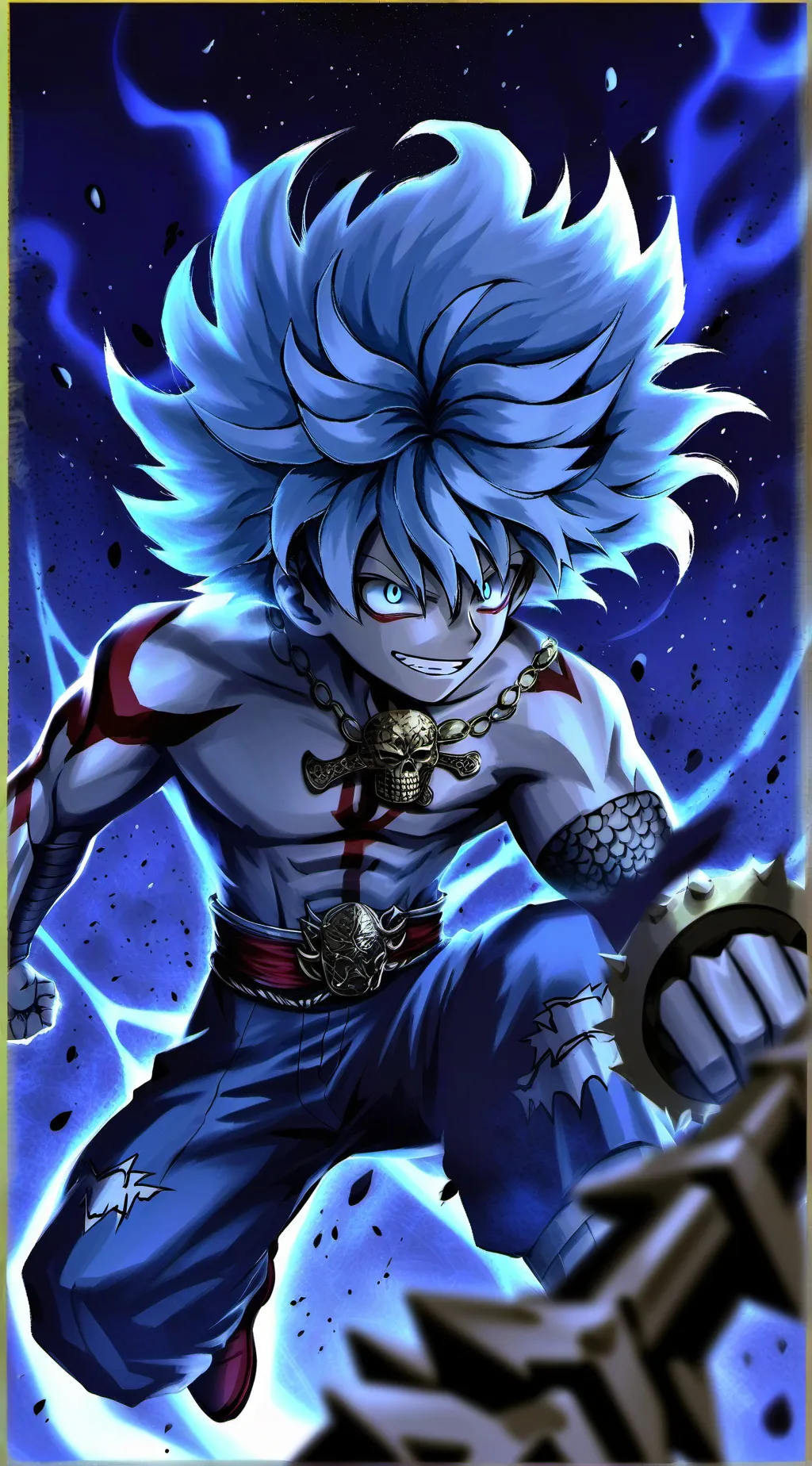 ai character: Izuku background