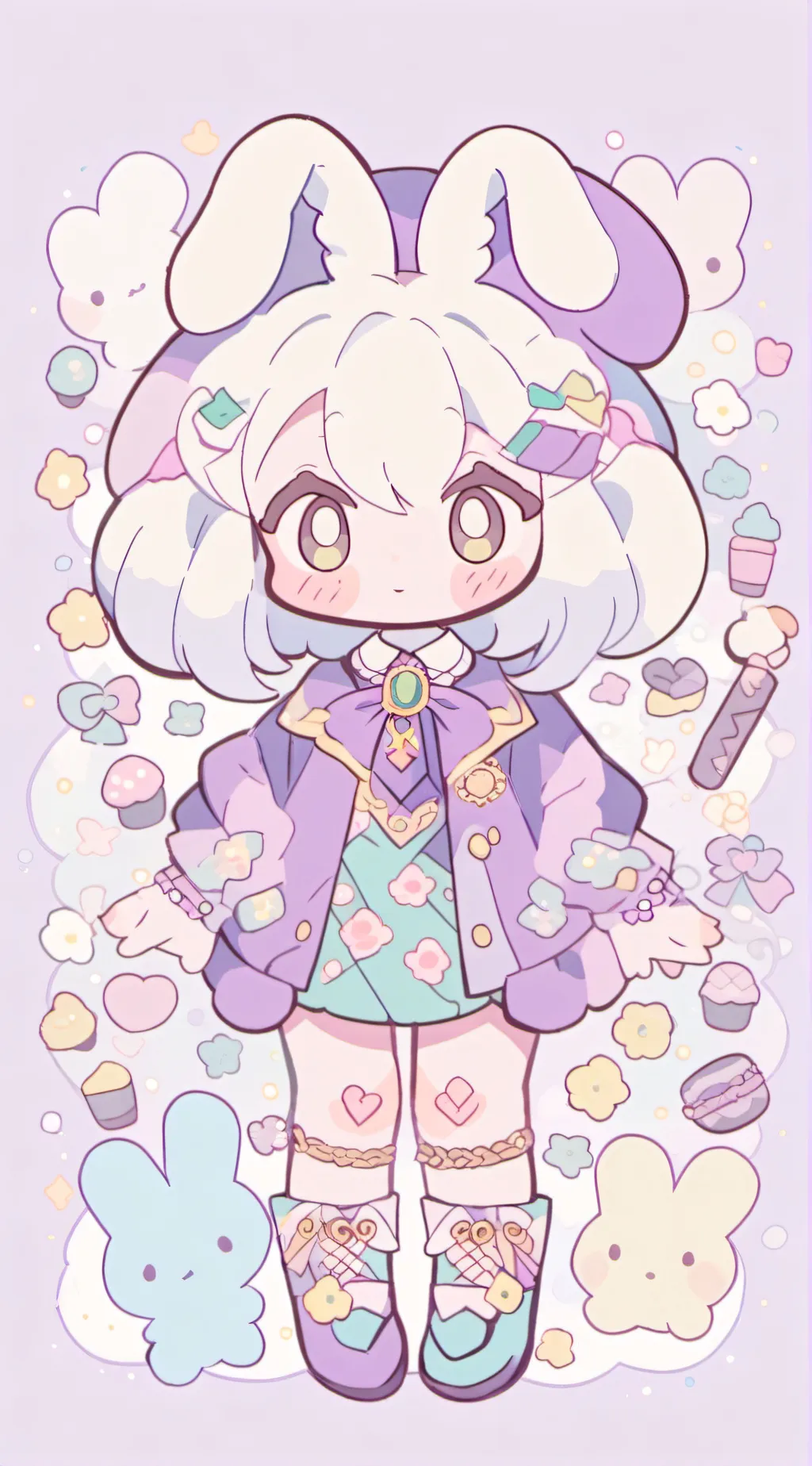 ai character: oliver x alice background