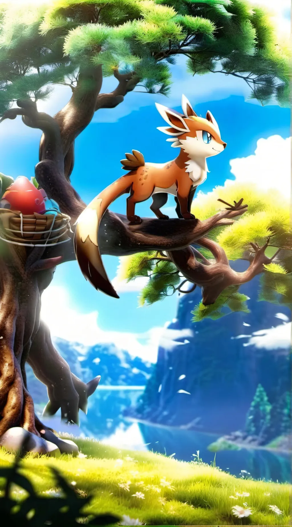 ai character: Palworld RPG + background