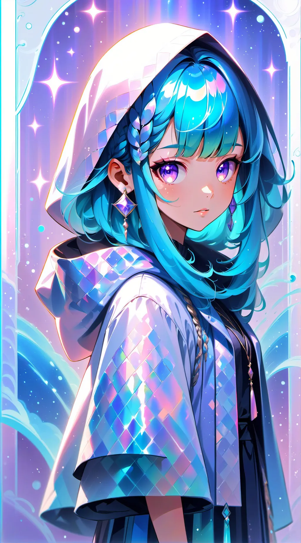 ai character: Zoey background