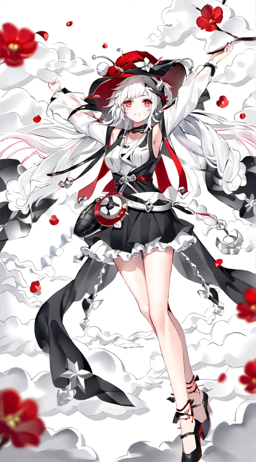 ai character: hurricane meme background